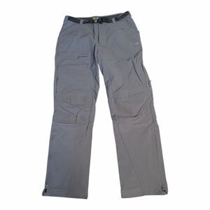 MOUNTAIN HARDWEAR Women’s Gray Stretch Utility Hiking Pants Size Medium Regular